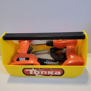 Tonka Black & Decker Kids Tool Set - Yellow and Orange